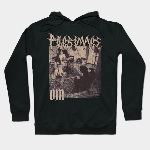 Om Vintage 2003 // Pilgrimage Original Fan Design Artwork Hoodie by A Design for Life